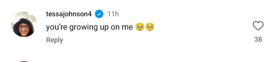 Johnson&#039;s IG comment