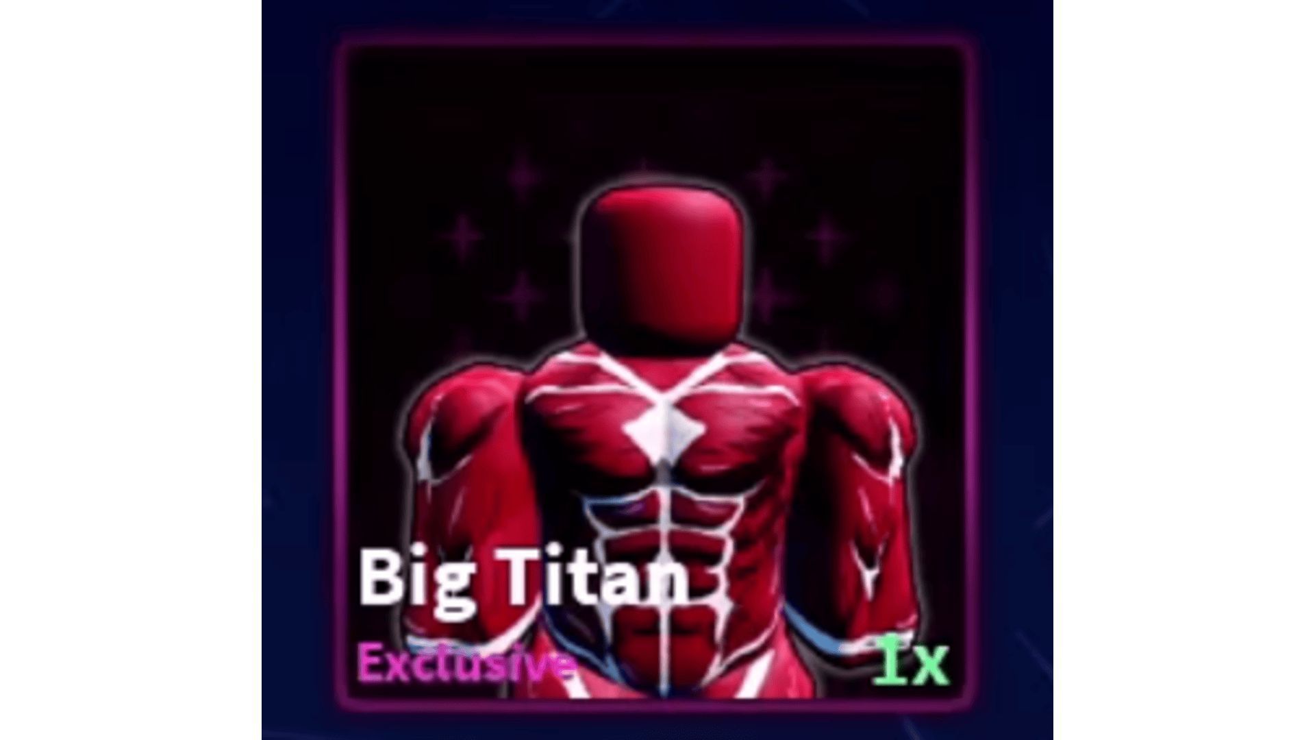 With this skin, your shadows take the form of the Colossal Titan (Image via YouTube)