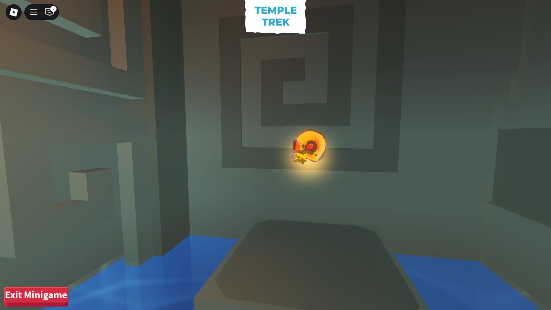 A Golden Crystal Skull (Image via Roblox)