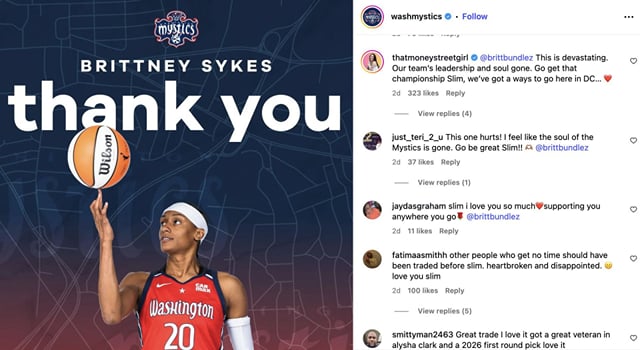 Shakira Austin: $91,981 WNBA star’s pain spills out after Mystics trade ...