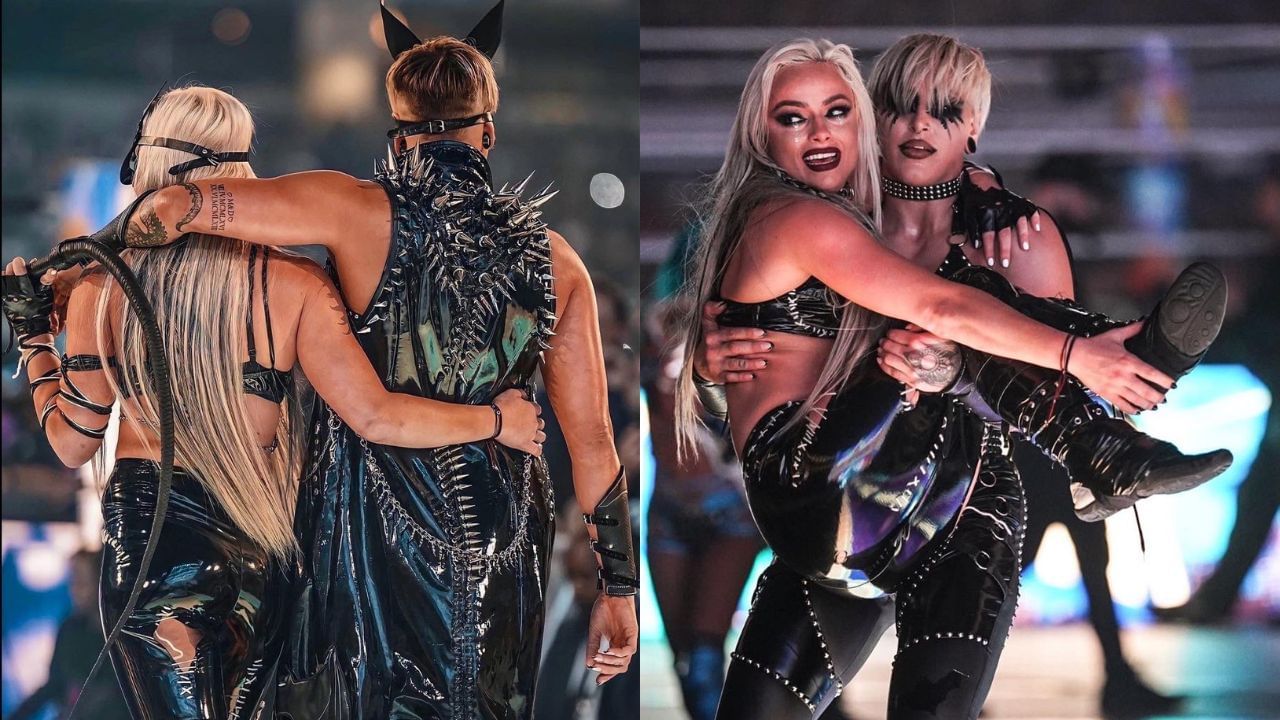 Rhea Ripley and Liv Morgan! (Credits: Rhea Ripley
