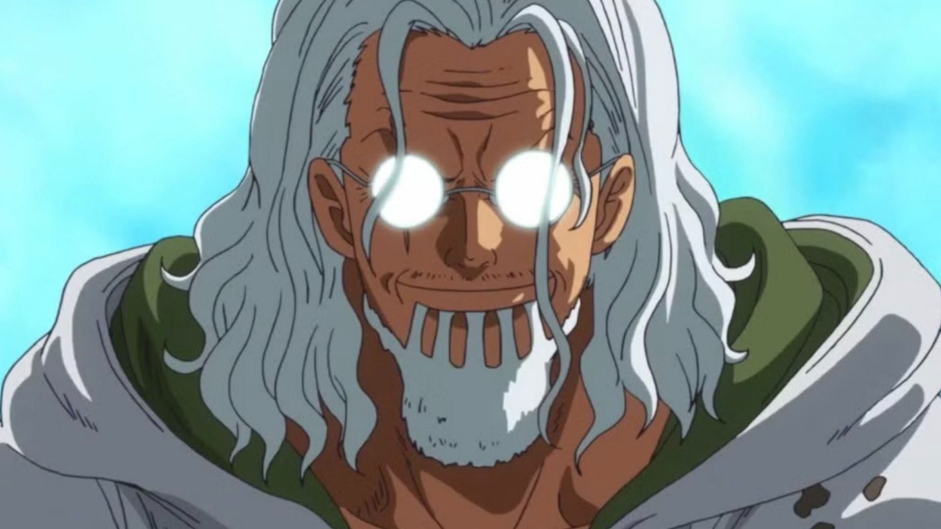 Silver Rayleigh as seen in anime (Image via Toei Animation)