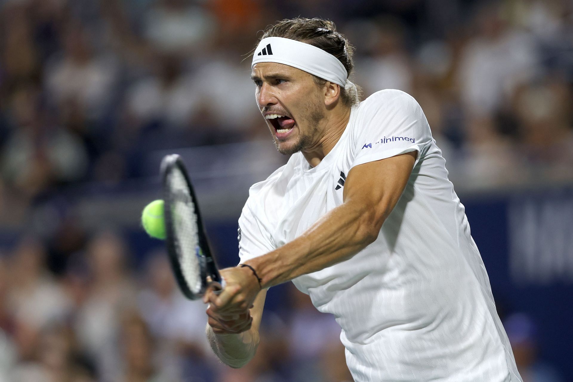 Alexander Zverev at the 2025 National Bank Open in Toronto (Source: Getty)