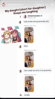 Coach Prime's daughter Shelomi Sanders playfully hypes mom Pilar on IG - Image source: Instagram/pilarsanders