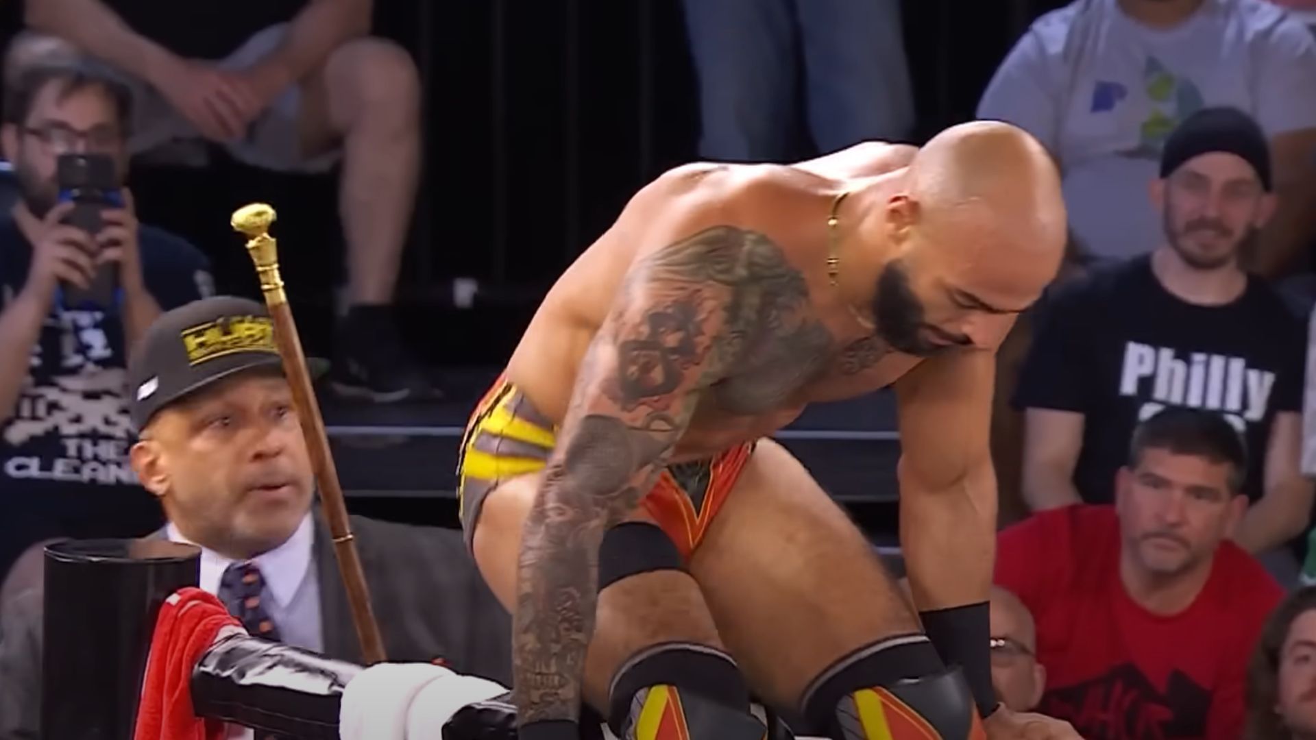 MVP and Ricochet on AEW Dynamite. [Image via All Elite Wrestling on YouTube]
