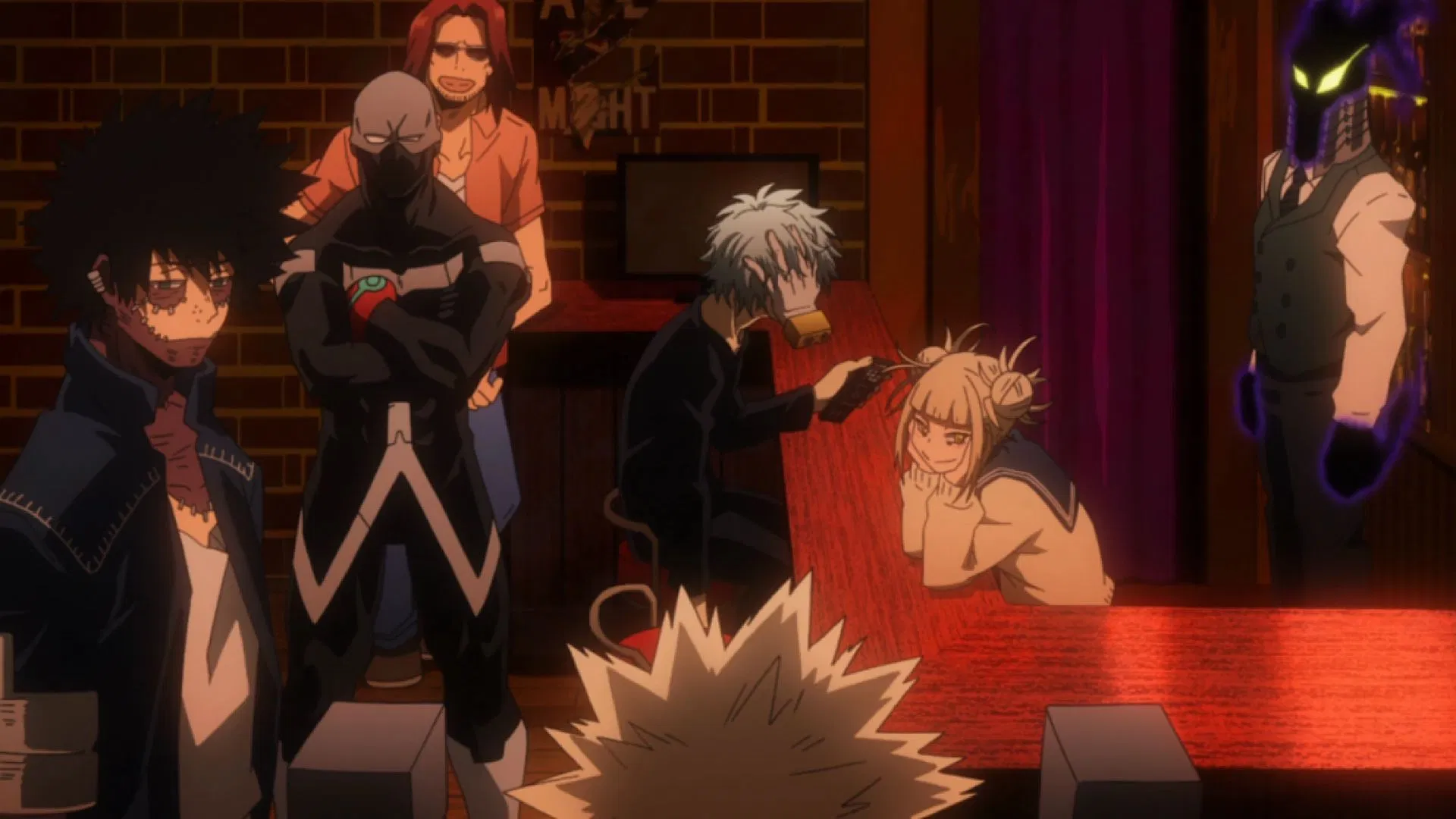 Shigaraki with Bakugo (Image via Studio Bones)