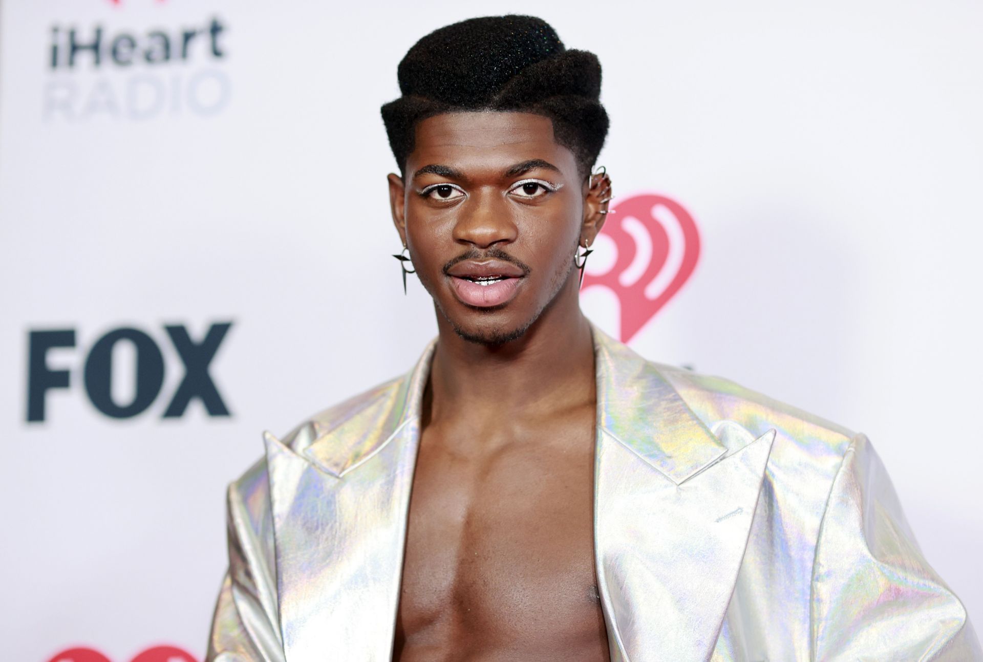 Lil Nas X at the 2021 iHeartRadio Music Awards &ndash; Arrivals (Image via Getty)