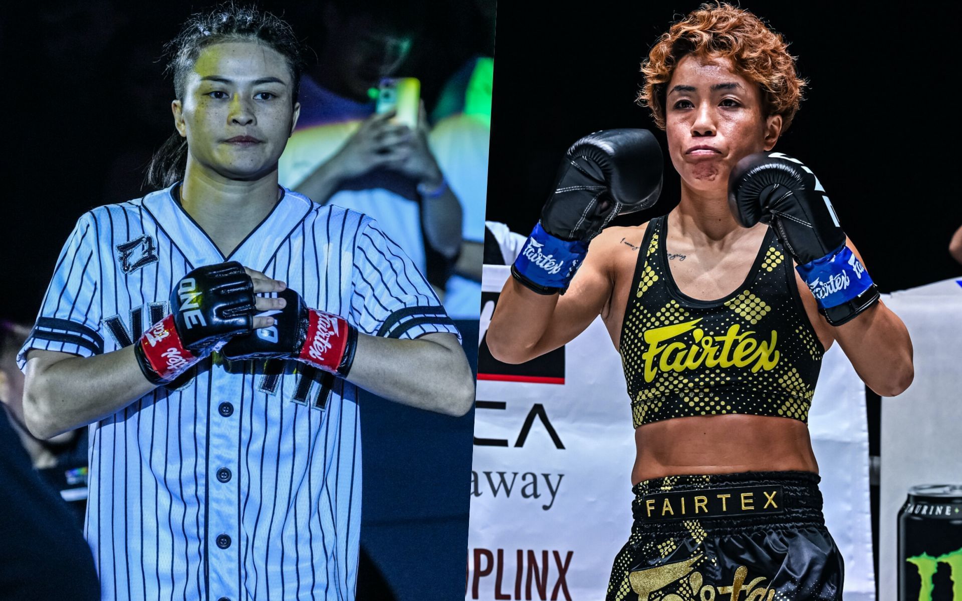Stamp (L) and Kana (R) | Photo credit: ONE Championship