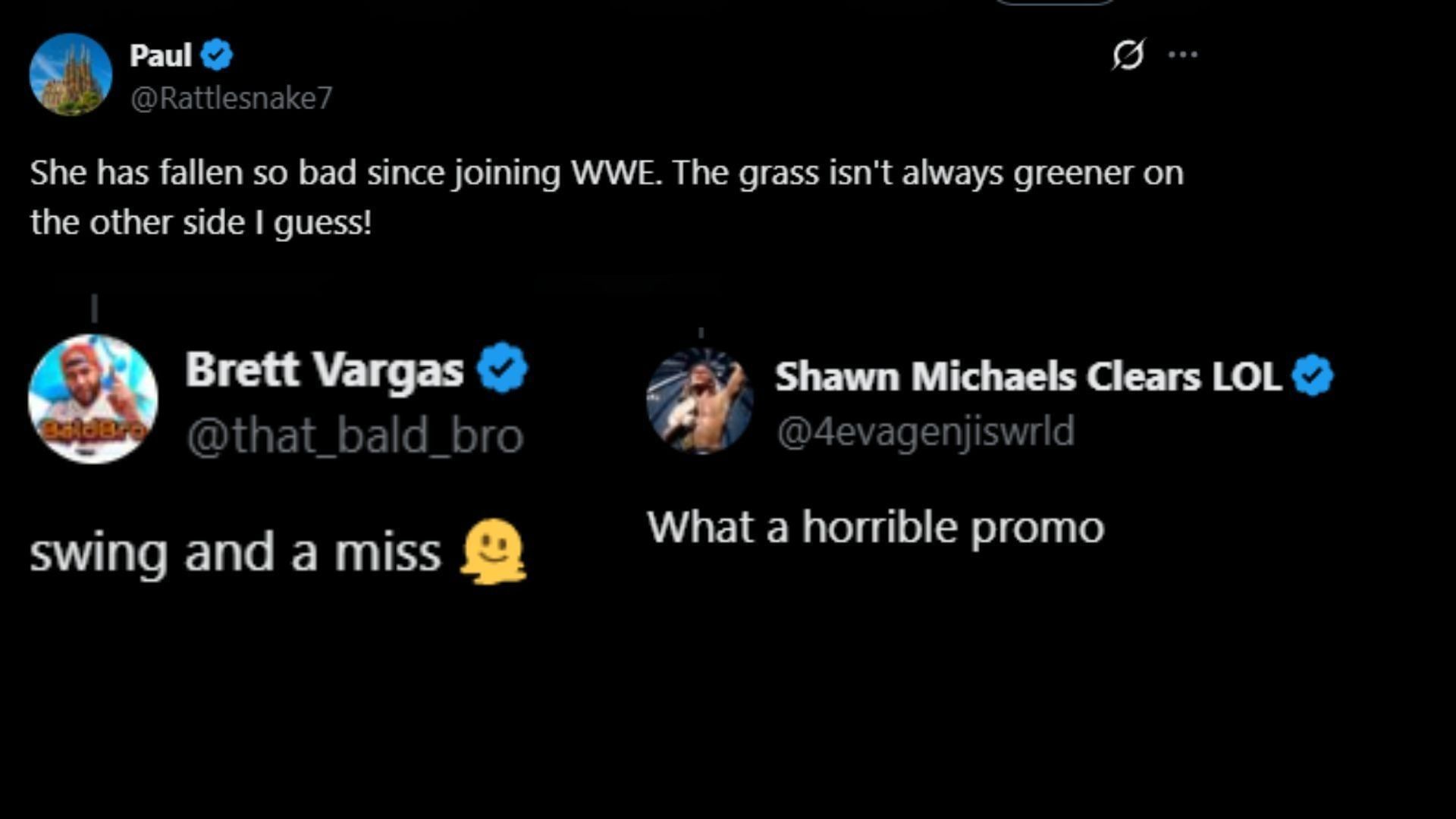 More fans react to Monroe&#039;s promo on X