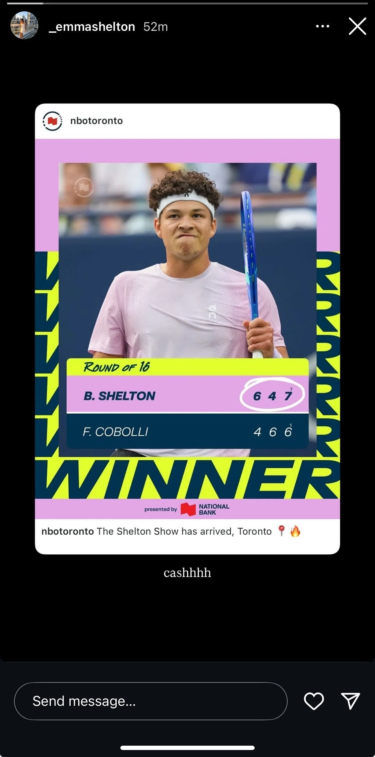 Screengrab from Emma Shelton's Instagram @_emmashelton