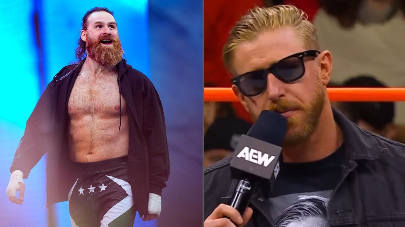 Sami Zayn (left) and Orange Cassidy (right) [ Images from AEW