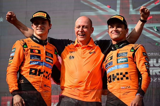 McLaren boss reacts to Oscar Piastri's hair-raising moment in battle with Lando Norris for the F1 Hungarian GP win