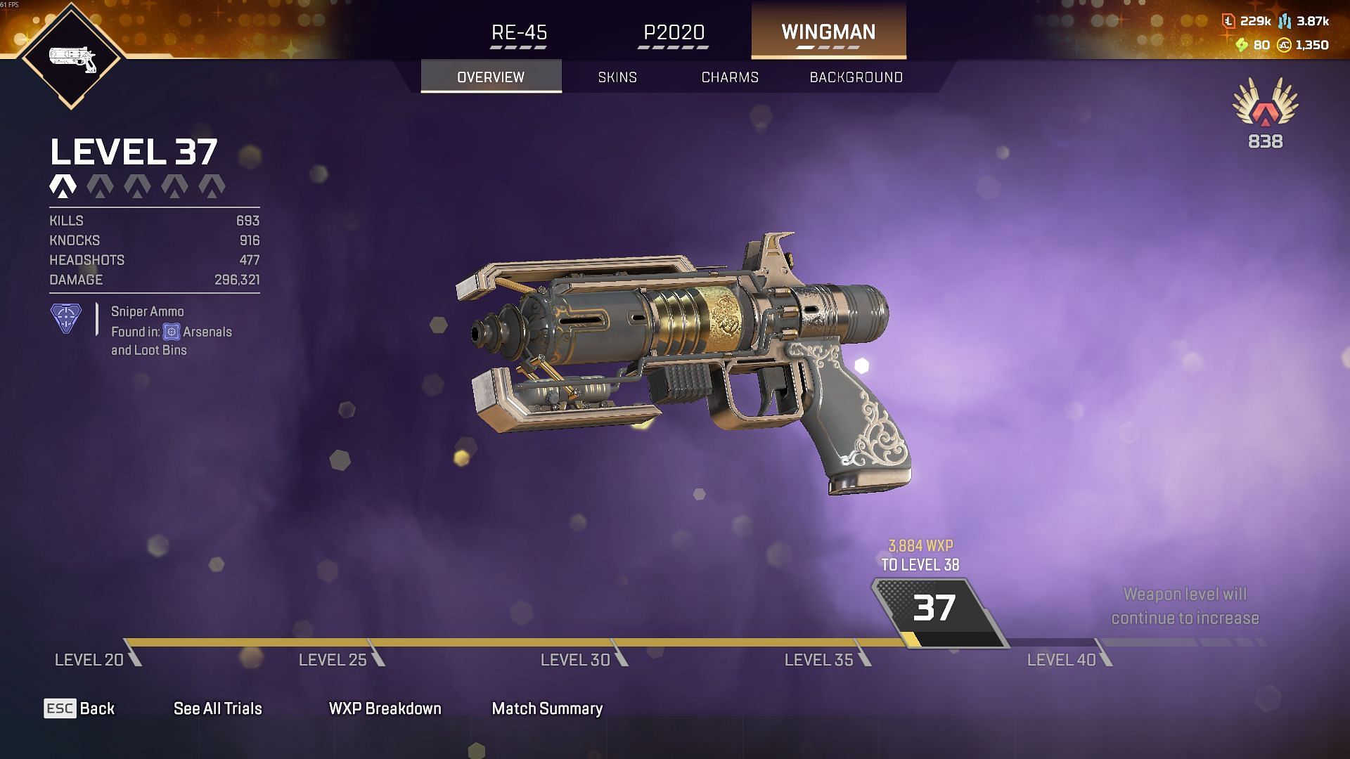 Wingman Pistol (Image via Sportskeeda Gaming/EA)