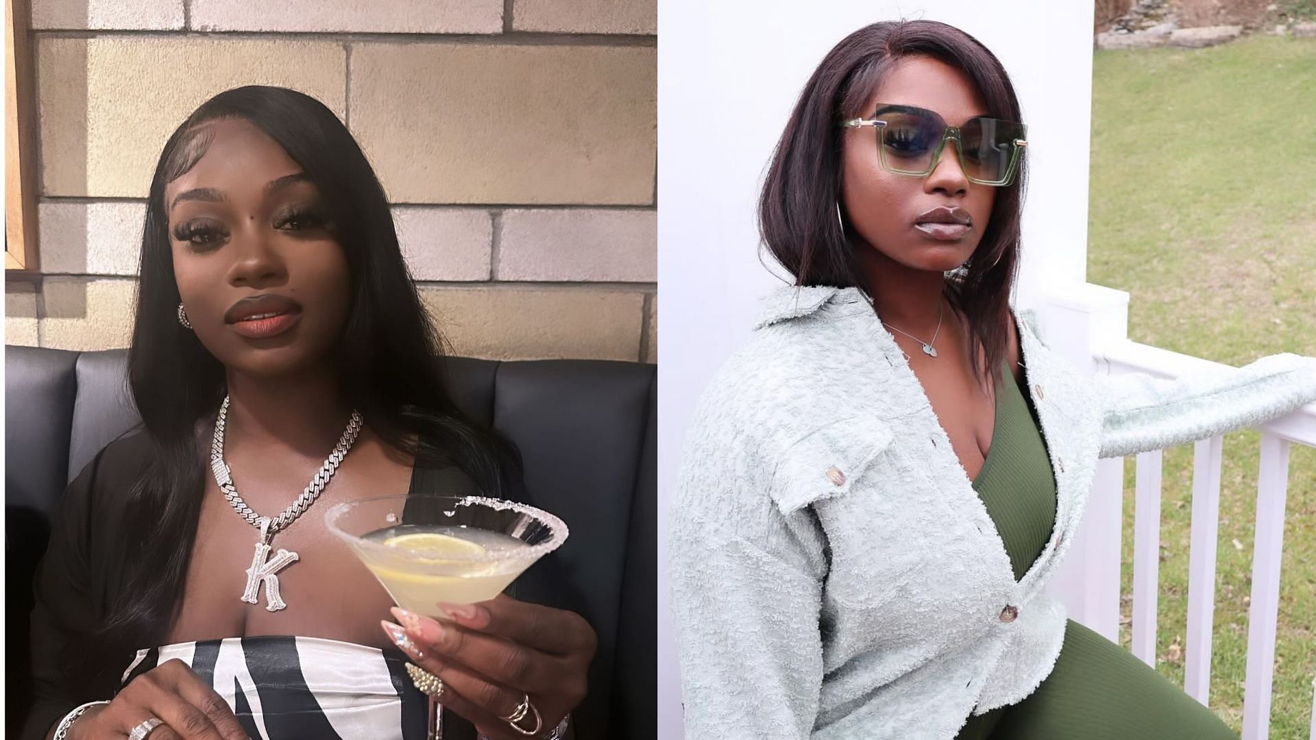 Rising rapper Kizzy Brown goes viral over teen motherhood. (Image via Instagram/@kizzybrown__)