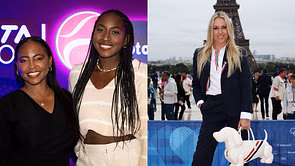 Coco Gauff's mother Candi proudly congratulates American on Canadian Open doubles triumph; Lindsey Vonn also reacts