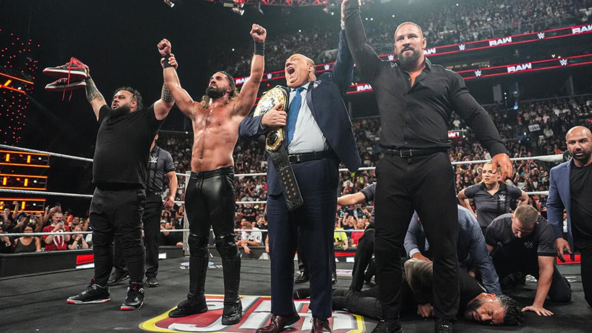 Reigns was attacked on RAW this past Monday night. [Image credit: WWE.com]