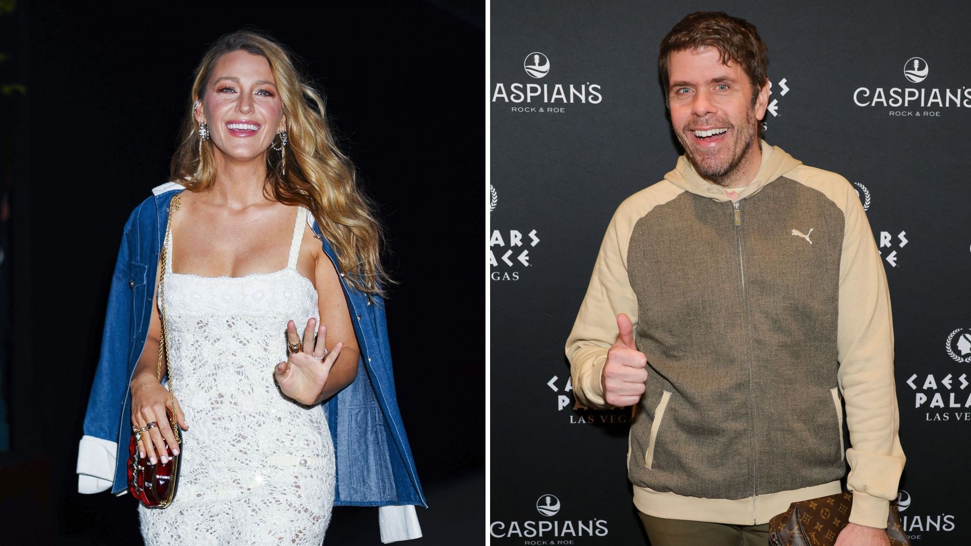 Blake Lively and Perez Hilton (Image via Getty)