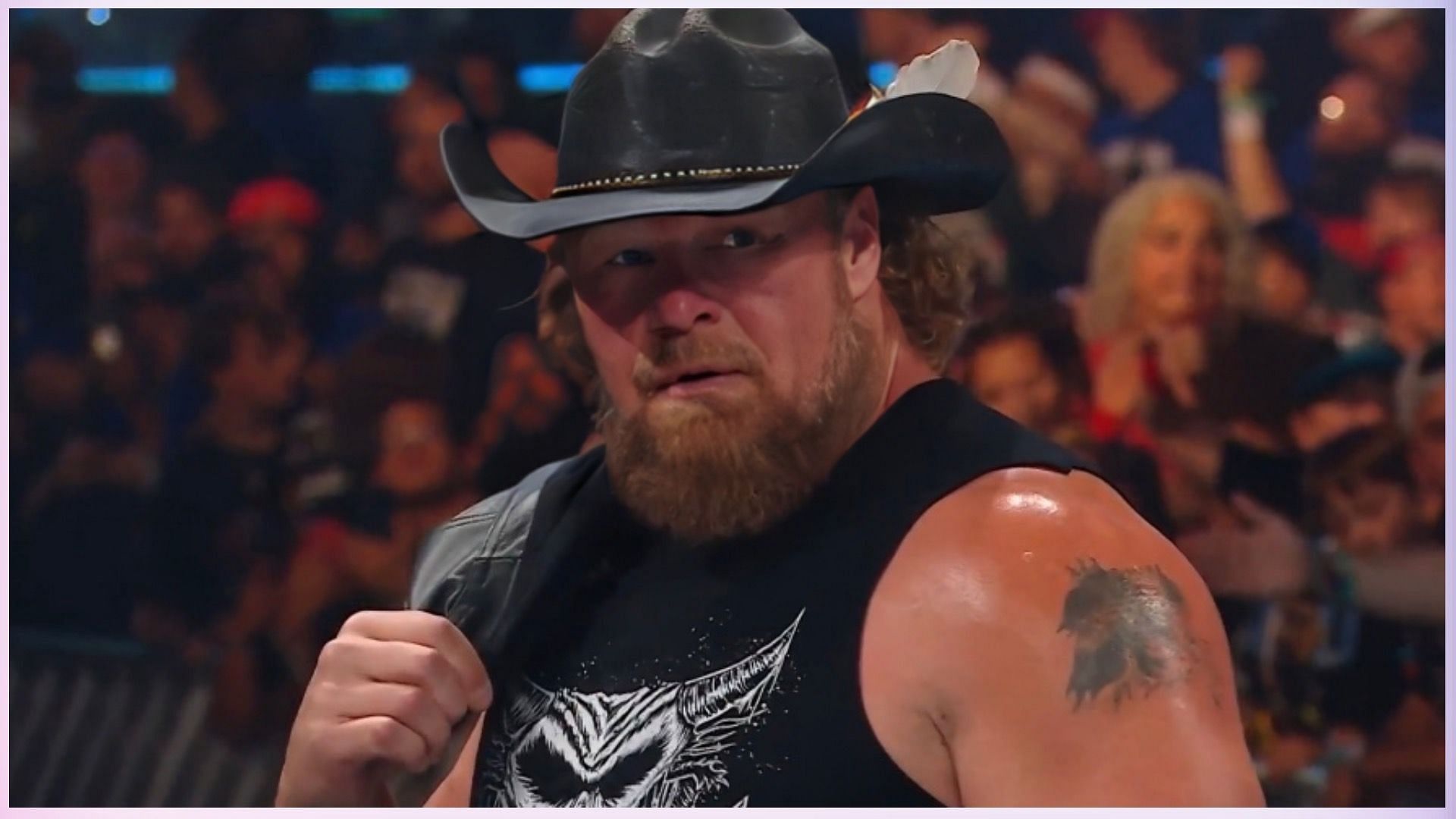 Brock Lesnar appeared at WWE SummerSlam [Credit: WWE on X]