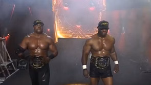 Former WWE Star Shockingly Costs Hurt Syndicate the AEW Tag Team Championship at Forbidden Door
