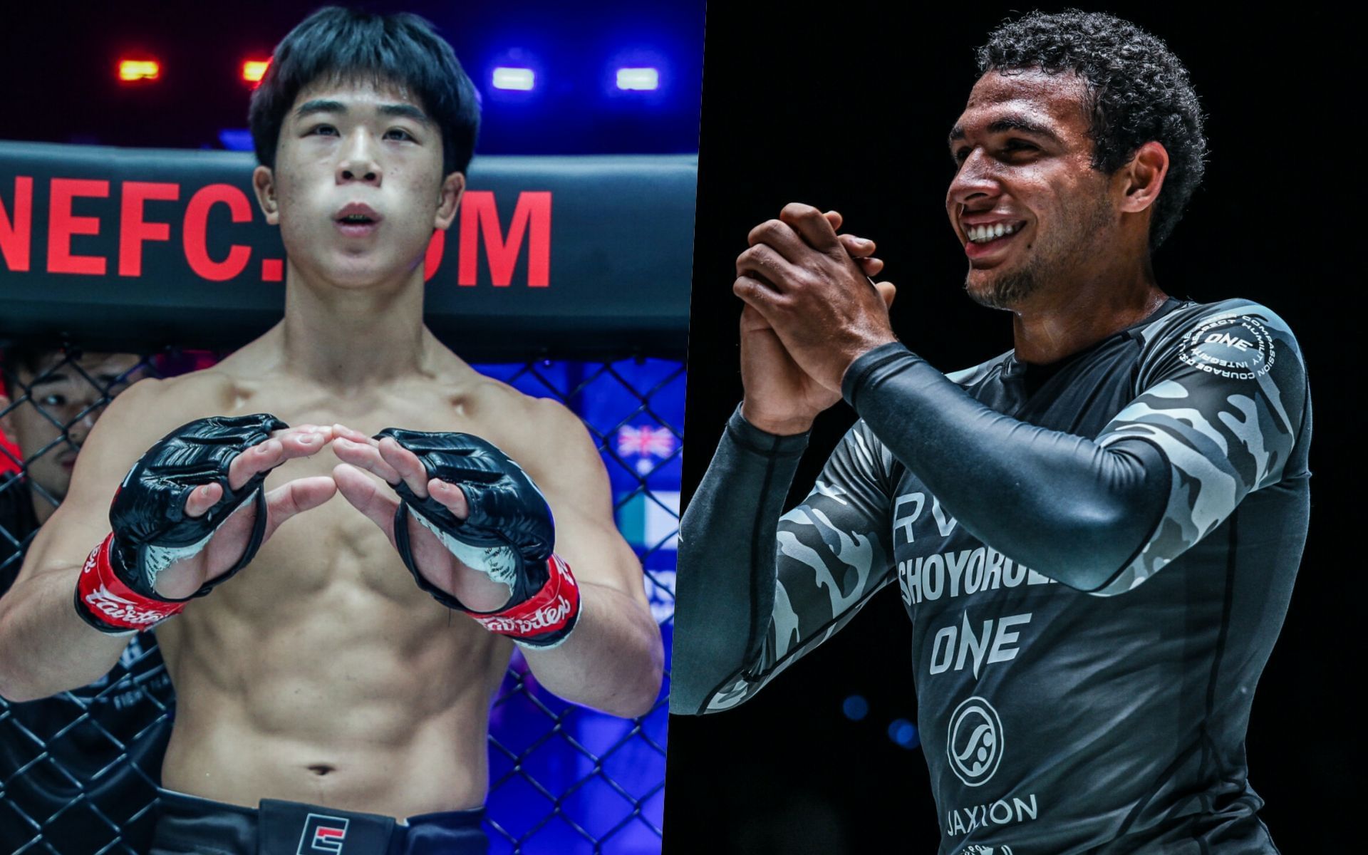 Adrian Lee (L) and Tye Ruotolo (R) | Photo credit: ONE Championship
