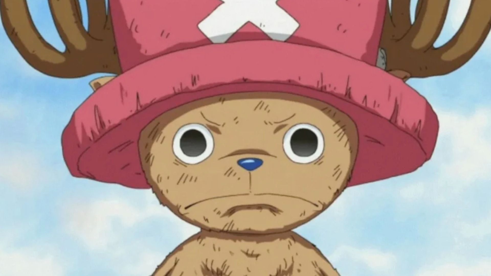 Oda initially designed Chopper with a different look in One Piece (Image via Toei Animation)