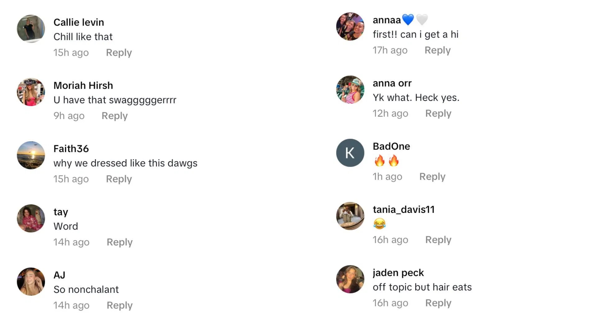 College hoops fans react to Iowa&#039;s Kylie Feuerbach &amp; Taylor Stremlow&#039;s unusual outfits in latest TikTok - Image source: TikTok/kyliefeuerbach