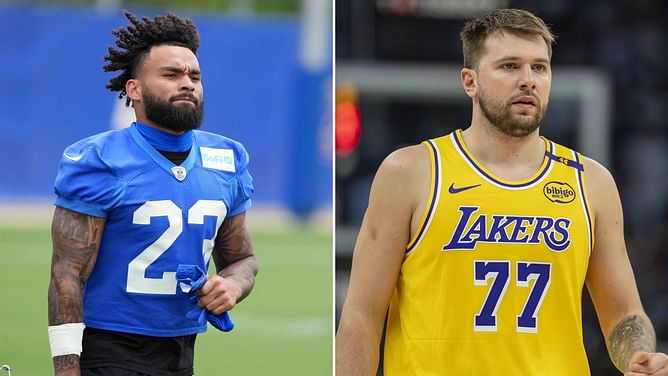 "Thought it was AI": Rams’ Kyren Williams reacts in disbelief over Luka Doncic’s astonishing body transformation as $229M Lakers decision looms