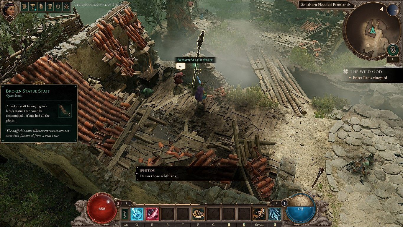 Broken Statue Staff (Image via THQ Nordic)