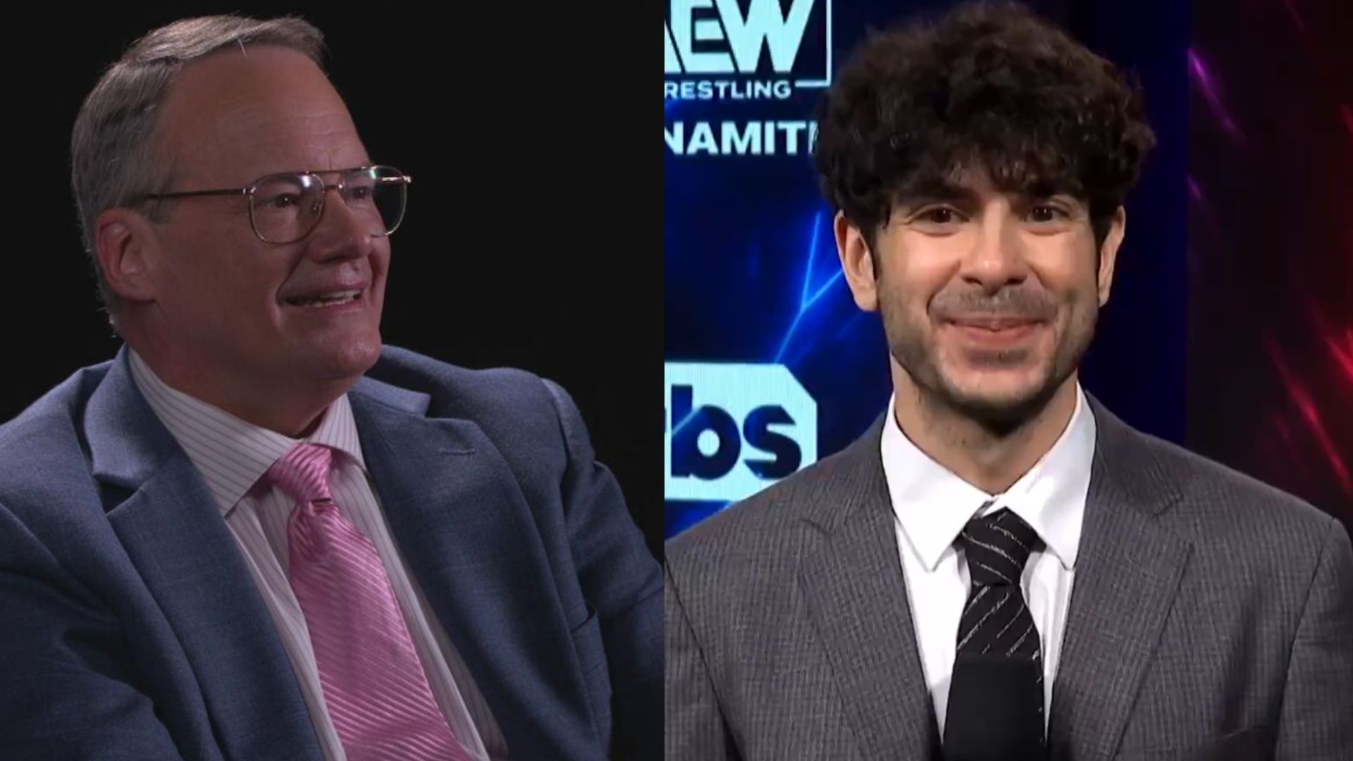 Jim Cornette (left) / Tony Khan (right) [Image Credits: WWE