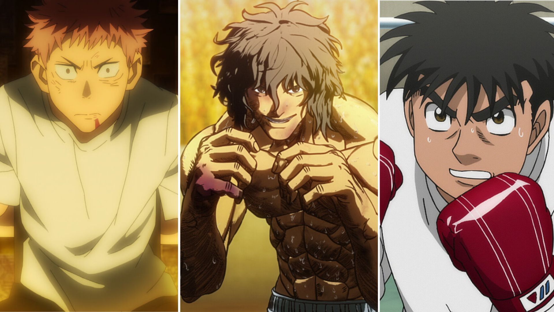 Jujutsu Kaisen, Kengan Ashura, Hajime no Ippo