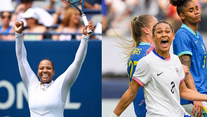 Taylor Townsend sends love to Ben Shelton's girlfriend Trinity Rodman as soccer star breaks down in tears after impressive NWSL comeback