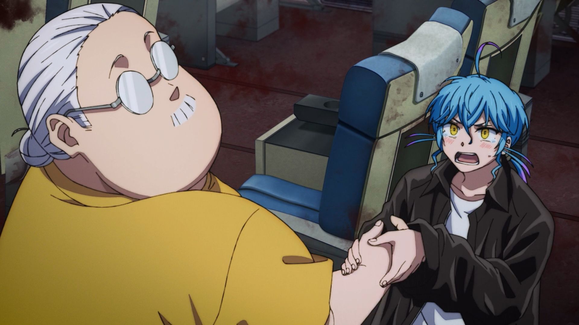 Sakamoto and Akira in this episode (Image via TMS Entertainment)