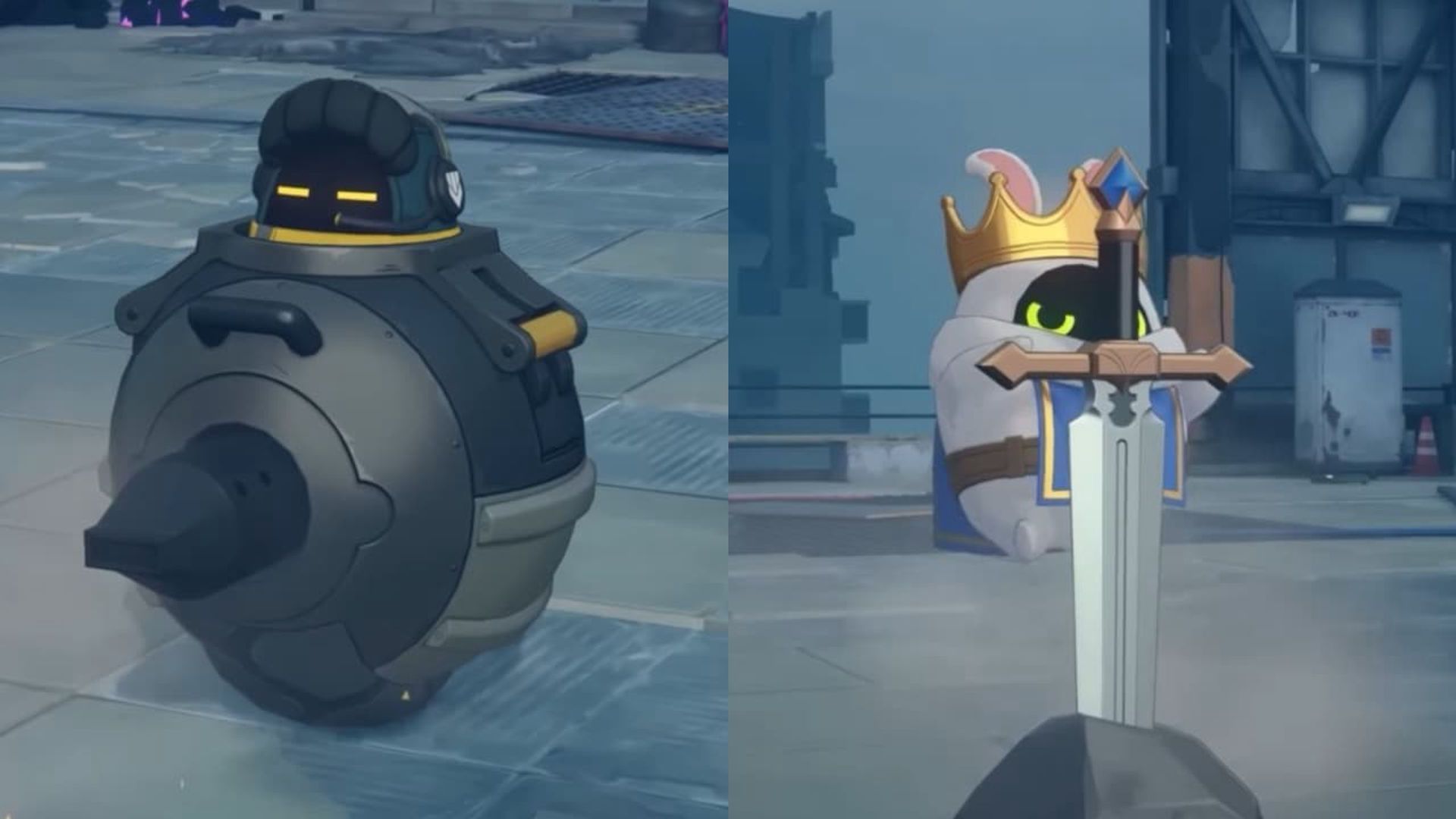 New Bangboos Mr. Mercury and Excaliboo in Zenless Zone Zero Version 2.2 (Image via HoYoverse)