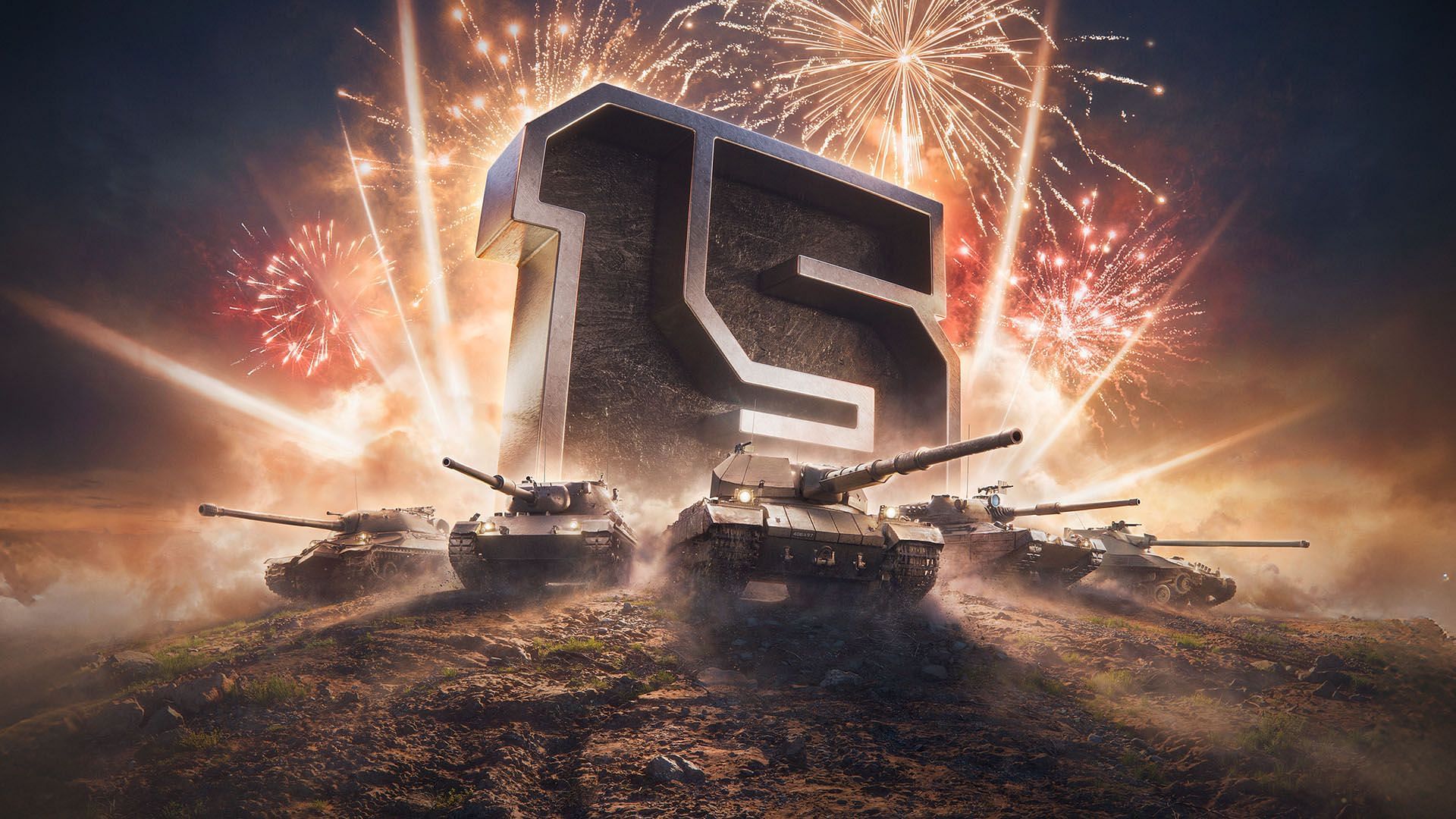 World of Tanks 15th Anniversary celebrations are now live (Image via Wargaming)