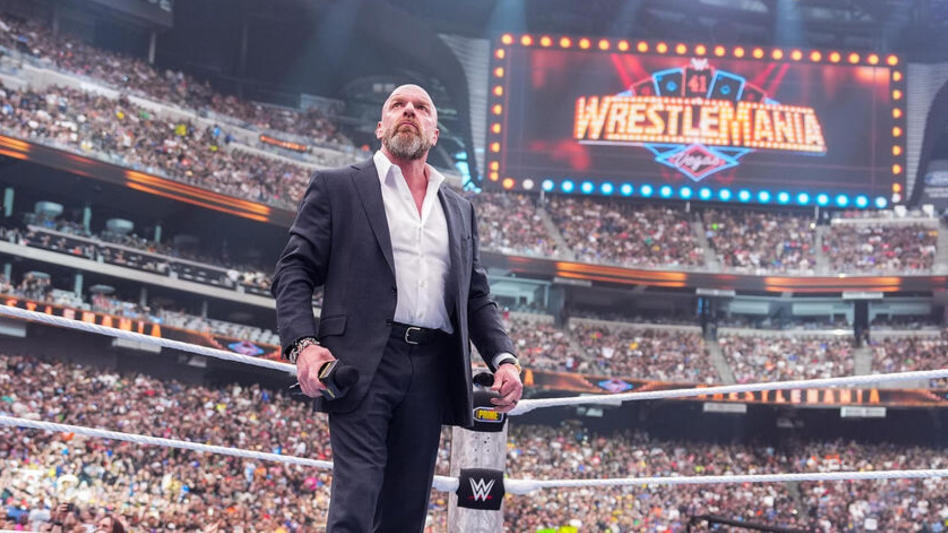 Triple H at WrestleMania 41! [Image credit: WWE.com]