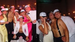 Leafs' Matthew Knies attends ex-Gophers teammate Grant Cruikshank's wedding in Wisconsin - "My two favorite people got married"