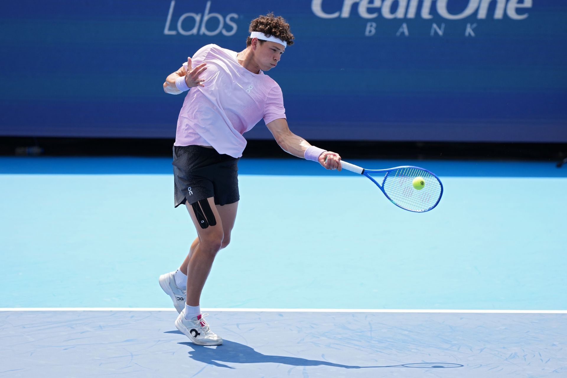 In Picture: Ben Shelton in action (Getty)