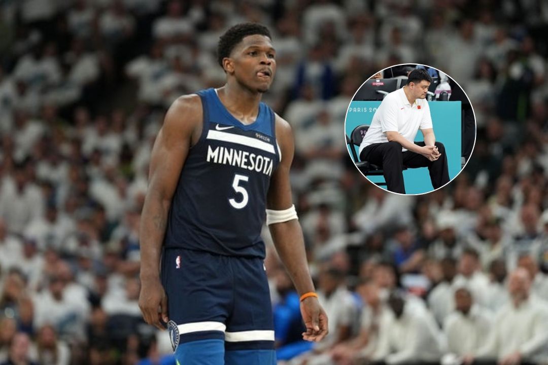 &quot;I wud dunk on Yao Ming&quot;: Anthony Edwards oozes confidence with bold claim of posterizing 7-foot-6 Chinese legend (Source: Imagn)