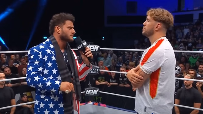 “No one bullies that bit*h but me” - Will Ospreay to female star after saving her from MJF