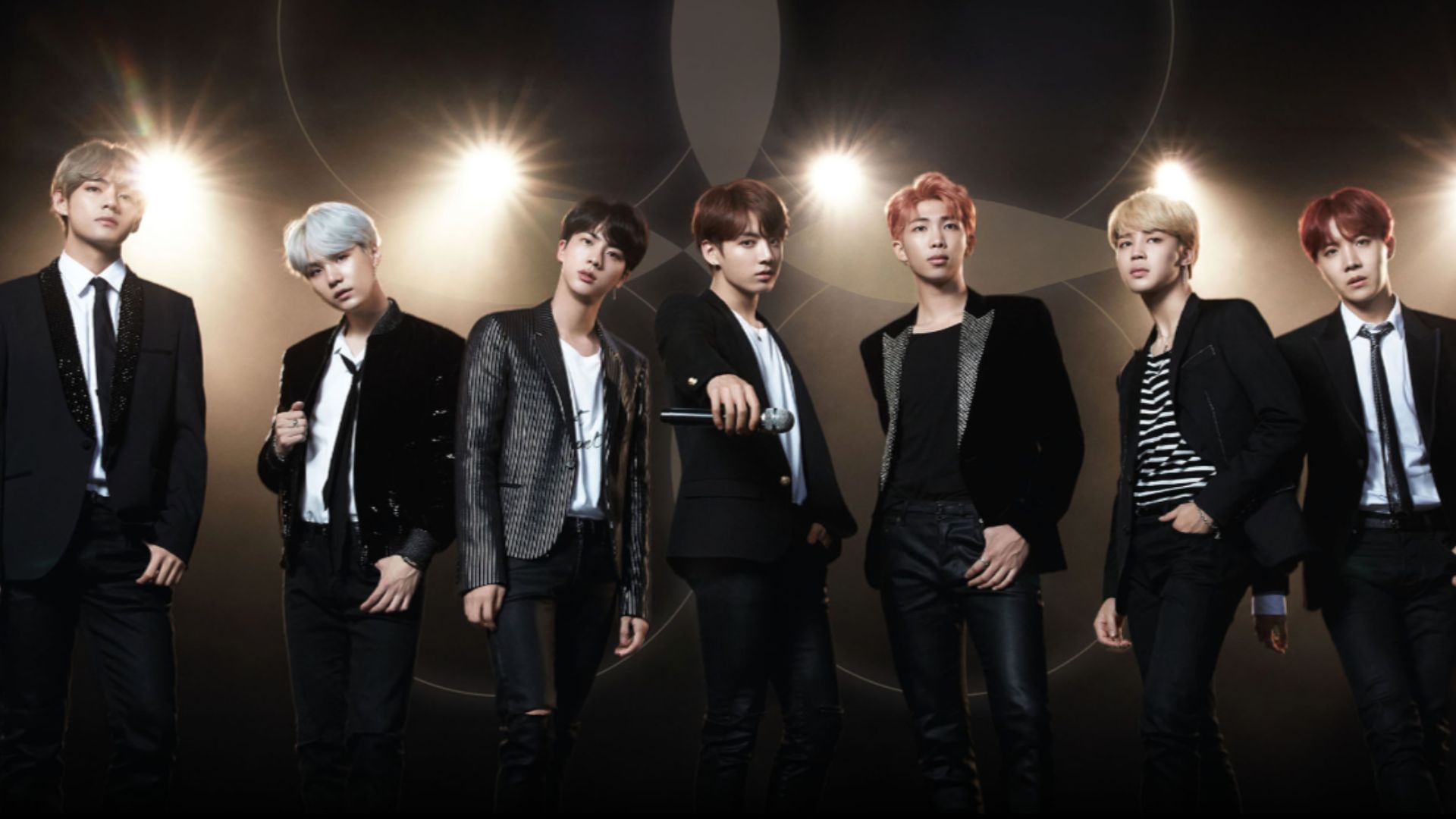 The seven members (Image via X/@bts_bighit)