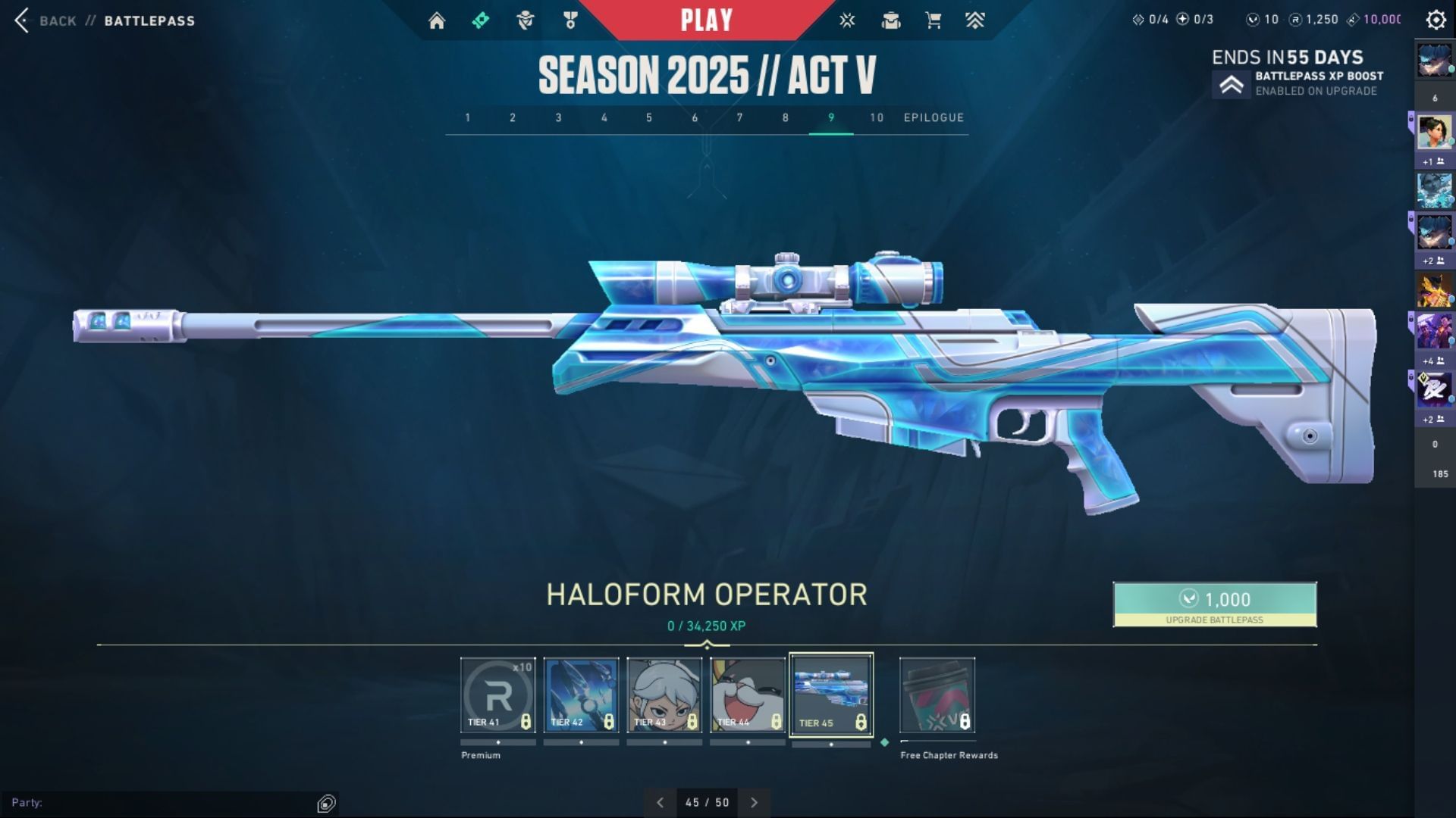 Valorant Season 25 Act 5 Haloform Operator (Image via Riot Games)