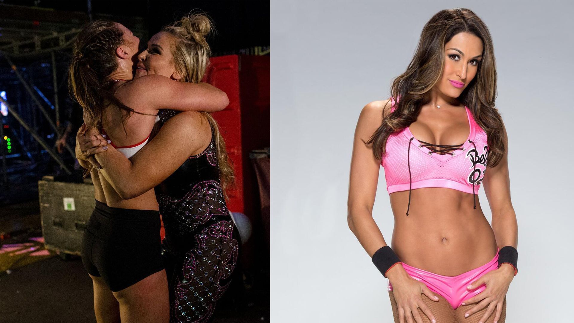 Nikki Bella and Ronda Rousey! (Credits: WWE.Com)