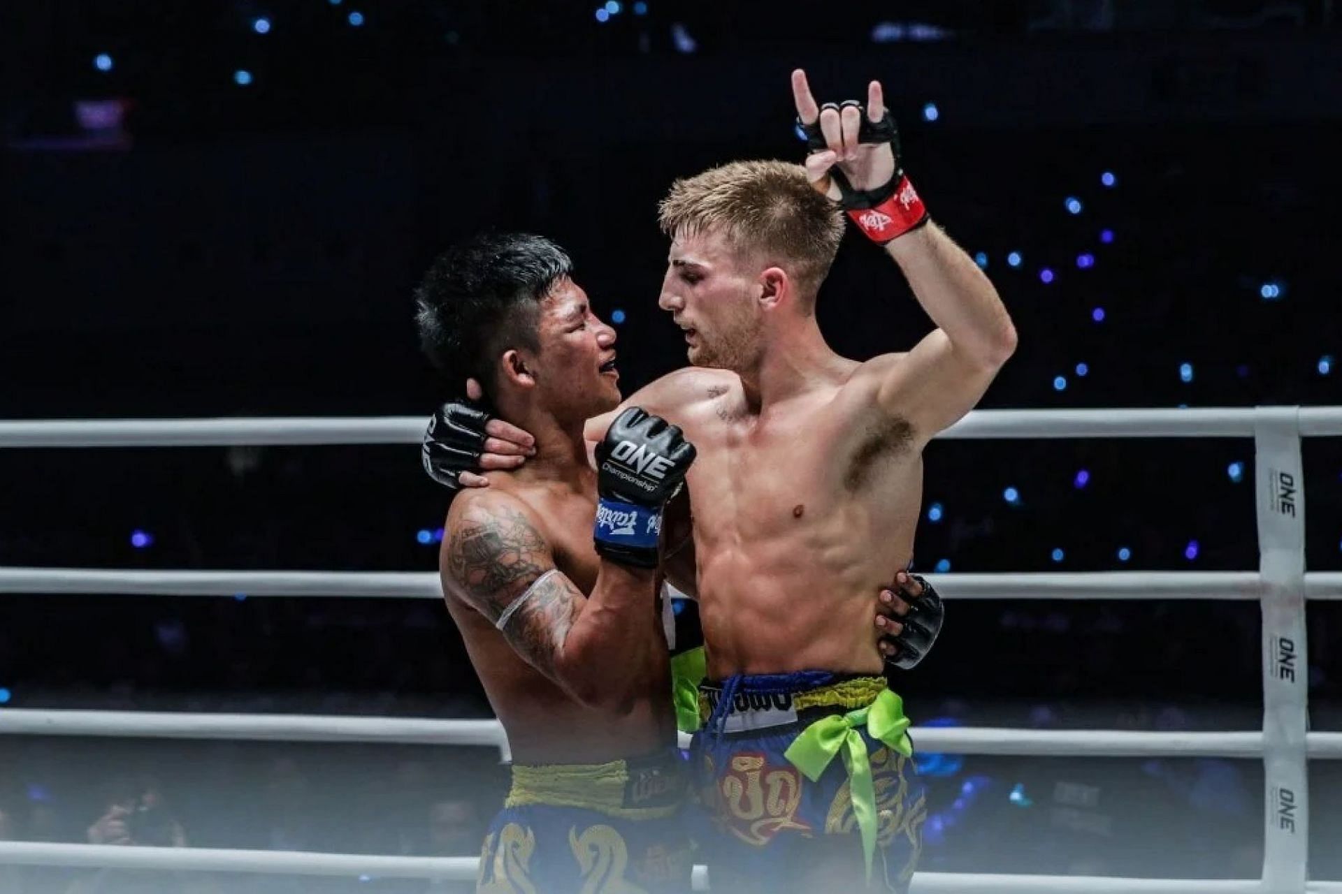 Rodtang (L) and Jonathan Haggerty (R) | Photo by ONE Championship