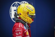Ferrari's Lewis Hamilton after the qualifying for the 2025 F1 Grand Prix of Hungary - Source: Getty