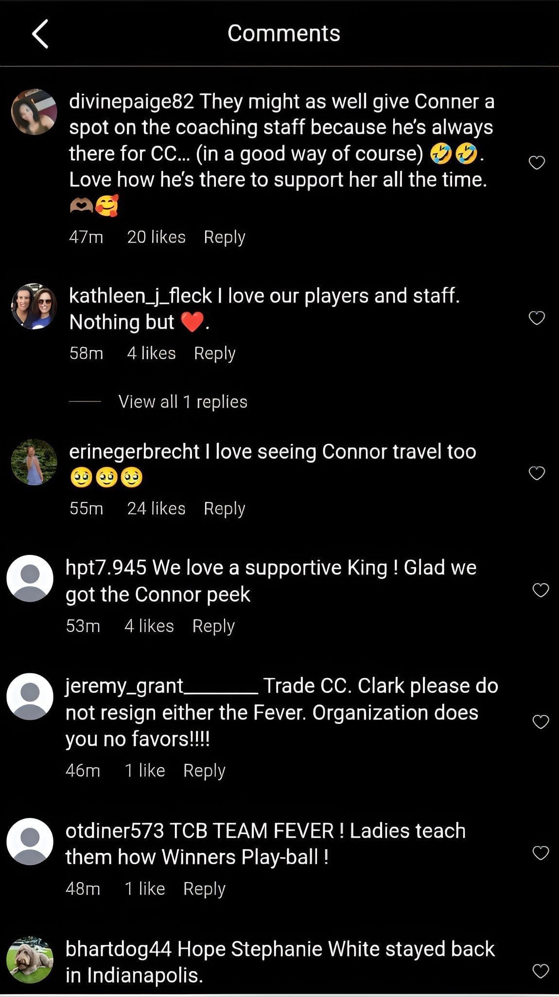 Comments on the post
