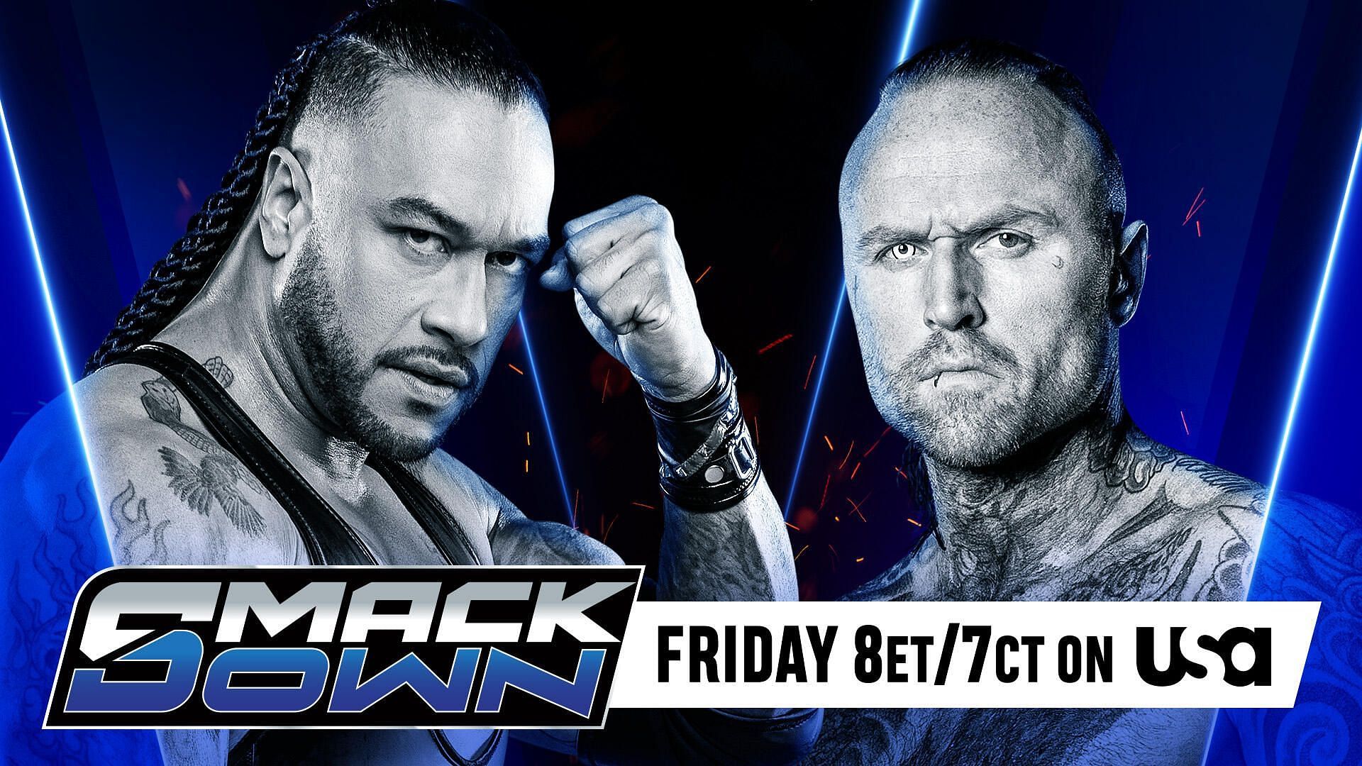  Damian Priest vs. Aleister Black on WWE SmackDown. (Photo: WWE.com)