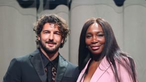 Venus Williams' fiancé Andrea Preti shares adorable selfie with American's dog as they slowly form a sweet bond