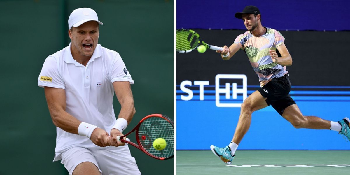 Jenson Brooksby (L) vs Aleksandar Vukic (R) preview, (Source: Getty Images)