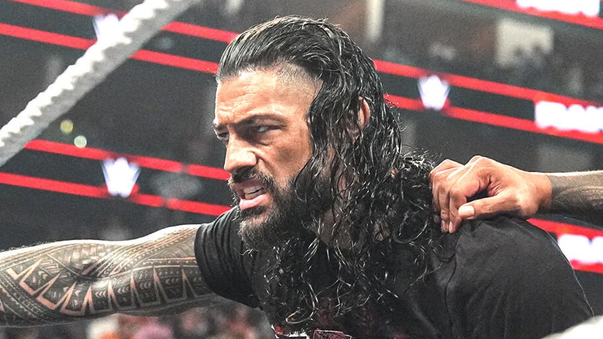 Roman Reigns on RAW! [Image credit: WWE.com]