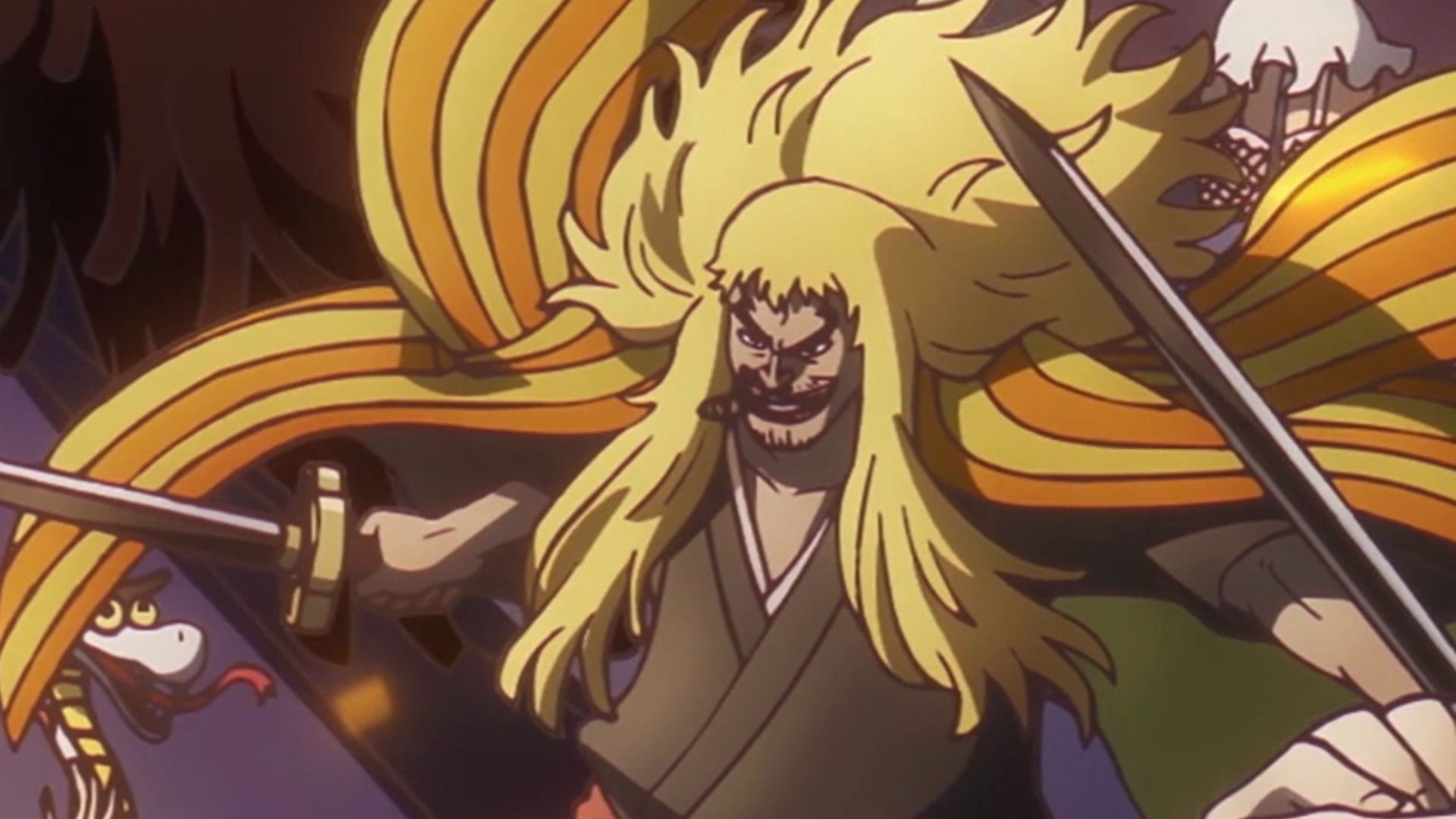 Shiki as seen in One Piece anime (Image via Toei Animation)